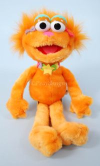 Sesame Street ZOE 21" Large Stuffed Plush Doll Toy